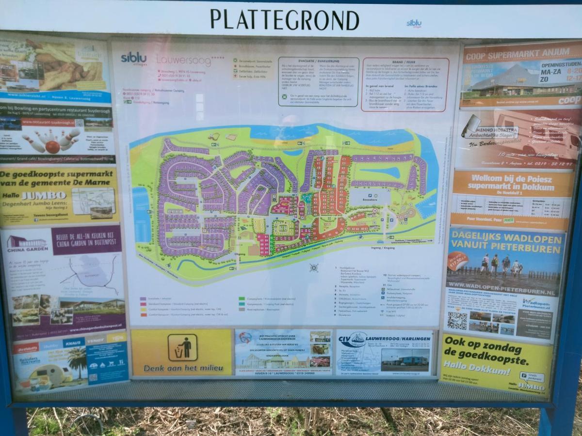 Bj Chalets - Robbengat 85 - Gezellige Chalet Op Vakantiepark Lauwersoog! Vroege Incheck! Met Airco! Ngoại thất bức ảnh